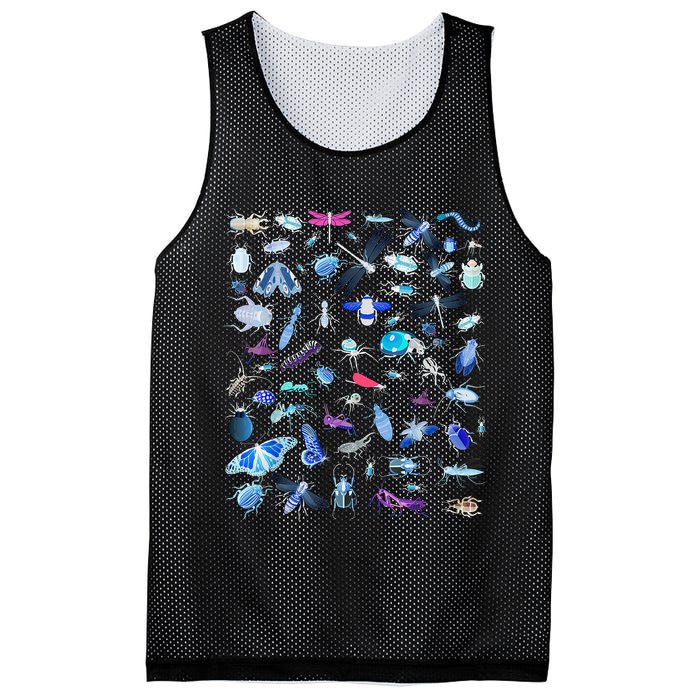Cool Lots Of Bugs Mesh Reversible Basketball Jersey Tank