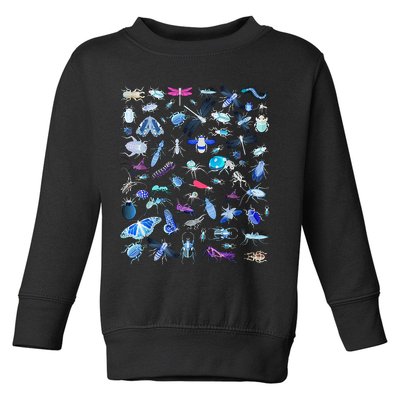 Cool Lots Of Bugs Toddler Sweatshirt