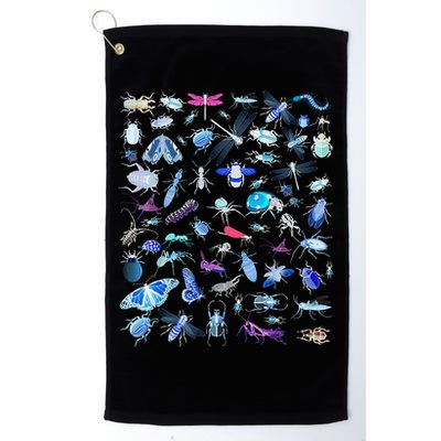 Cool Lots Of Bugs Golf Towel