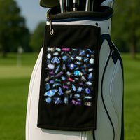 Cool Lots Of Bugs Golf Towel