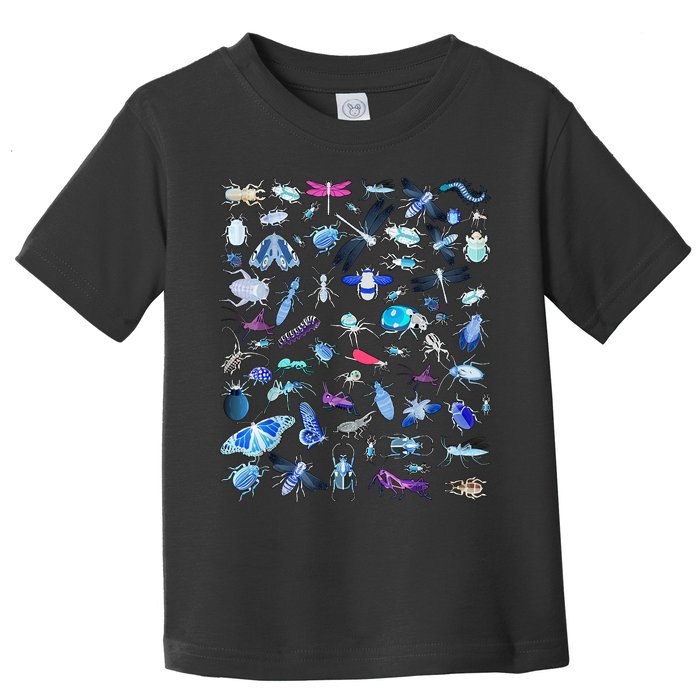 Cool Lots Of Bugs Toddler T-Shirt