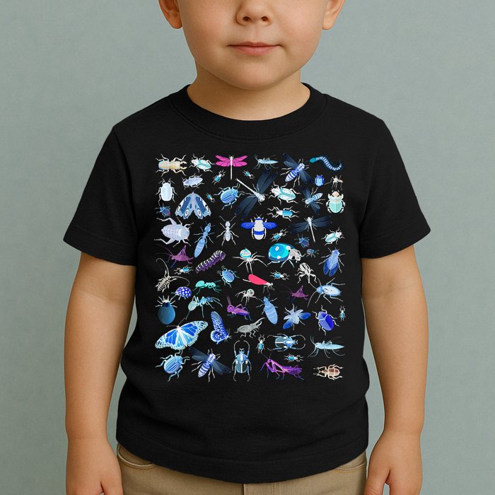 Cool Lots Of Bugs Toddler T-Shirt