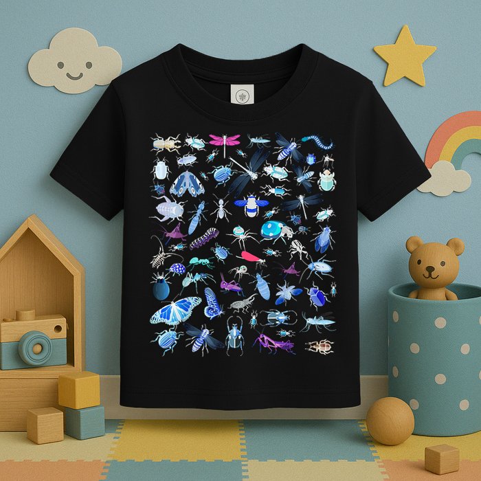 Cool Lots Of Bugs Toddler T-Shirt