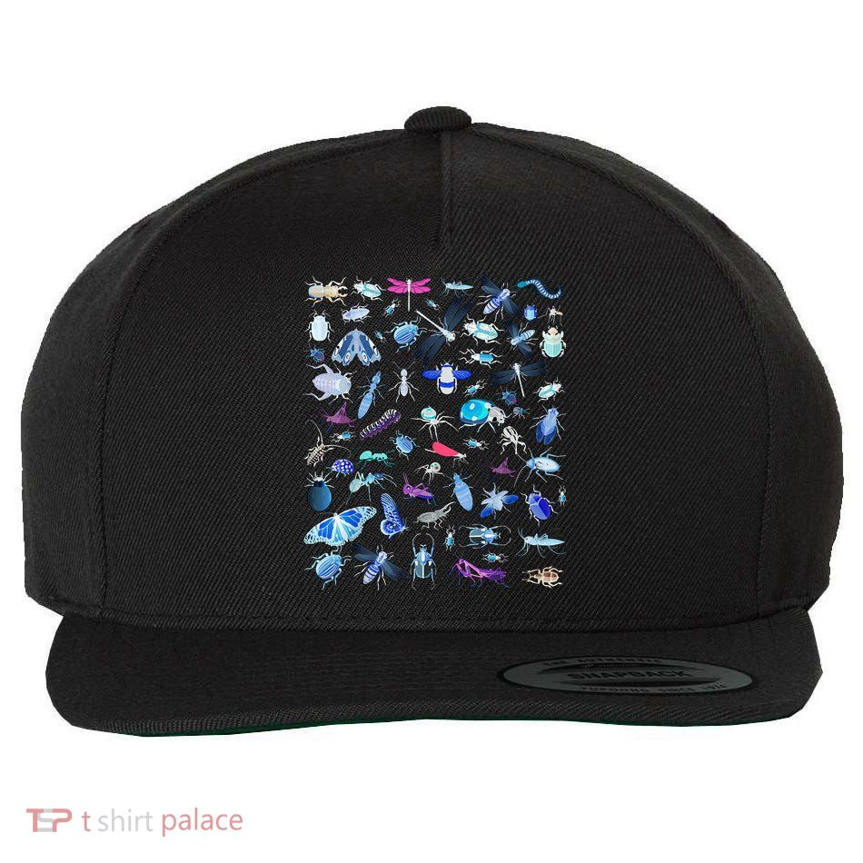 Cool Lots Of Bugs Wool Snapback Cap