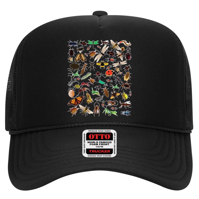 Cool Lots Of Bugs Funny Insect Lover Entomologist Hat