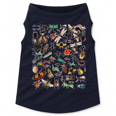 Cool Lots Of Bugs Funny Insect Lover Entomologist Doggie Tank