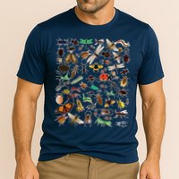 Cool Lots Of Bugs Funny Insect Lover Entomologist Performance Shirt