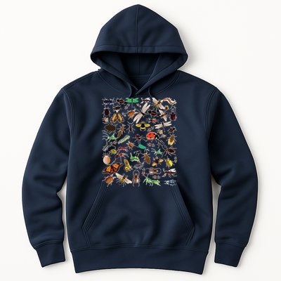 Cool Lots Of Bugs Funny Insect Lover Entomologist Hoodie