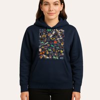 Cool Lots Of Bugs Funny Insect Lover Entomologist Hoodie