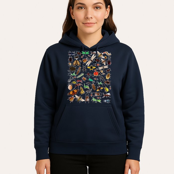 Cool Lots Of Bugs Funny Insect Lover Entomologist Hoodie