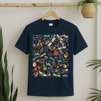 Cool Lots Of Bugs Funny Insect Lover Entomologist T-Shirt