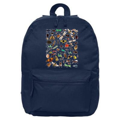 Cool Lots Of Bugs Funny Insect Lover Entomologist 16 in Basic Backpack