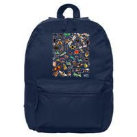 Cool Lots Of Bugs Funny Insect Lover Entomologist 16 in Basic Backpack