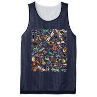 Cool Lots Of Bugs Funny Insect Lover Entomologist Mesh Reversible Basketball Jersey Tank