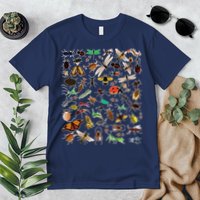 Cool Lots Of Bugs Funny Insect Lover Entomologist Premium T-Shirt