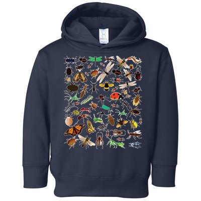 Cool Lots Of Bugs Funny Insect Lover Entomologist Toddler Hoodie