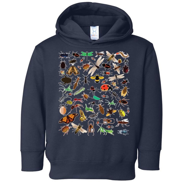 Cool Lots Of Bugs Funny Insect Lover Entomologist Toddler Hoodie