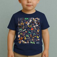 Cool Lots Of Bugs Funny Insect Lover Entomologist Toddler T-Shirt