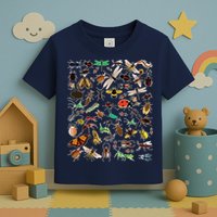 Cool Lots Of Bugs Funny Insect Lover Entomologist Toddler T-Shirt