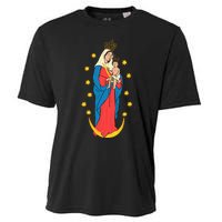 Chiquinquira Lady Of The Rosary Cooling Performance Crew T-Shirt