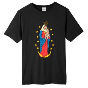 Chiquinquira Lady Of The Rosary Tall Fusion ChromaSoft Performance T-Shirt