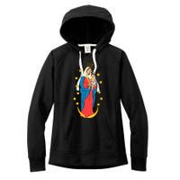 Chiquinquira Lady Of The Rosary Women's Fleece Hoodie