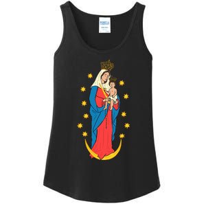 Chiquinquira Lady Of The Rosary Ladies Essential Tank