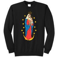 Chiquinquira Lady Of The Rosary Tall Sweatshirt