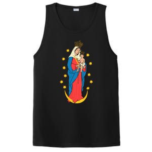 Chiquinquira Lady Of The Rosary PosiCharge Competitor Tank