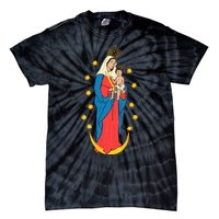 Chiquinquira Lady Of The Rosary Tie-Dye T-Shirt