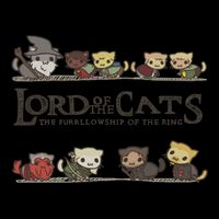 Cat Lord Of The Cats Gift Funny Kitten Gift Great Gift Backpack