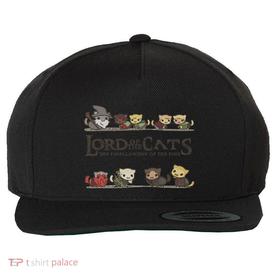 Cat Lord Of The Cats Gift Funny Kitten Gift Great Gift Wool Snapback Cap