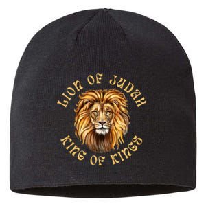 Christian Lion Of Judah Jesus Christ Gift Sustainable Beanie