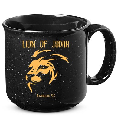 Christian Lion Of Judah Jesus Christ Gift 15oz Campfire Ceramic Mug