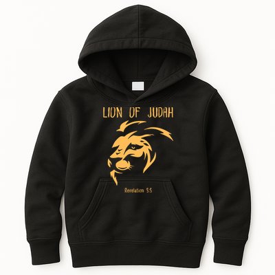 Christian Lion Of Judah Jesus Christ Gift Kids Hoodie