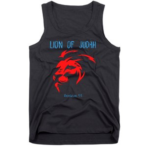 Christian Lion Of Judah Jesus Christ Gift Tank Top