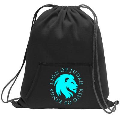 Christian Lion Of Judah Jesus Christ Gift Sweatshirt Cinch Pack Bag