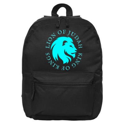 Christian Lion Of Judah Jesus Christ Gift 16 in Basic Backpack