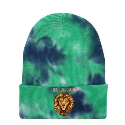 Christian Lion Of Judah Jesus Christ Gift Tie Dye 12in Knit Beanie