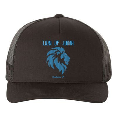 Christian Lion Of Judah Jesus Christ Gift Yupoong Adult 5-Panel Trucker Hat