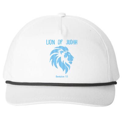 Christian Lion Of Judah Jesus Christ Gift Snapback Five-Panel Rope Hat