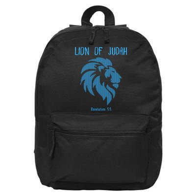 Christian Lion Of Judah Jesus Christ Gift 16 in Basic Backpack