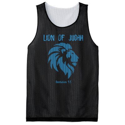 Christian Lion Of Judah Jesus Christ Gift Mesh Reversible Basketball Jersey Tank