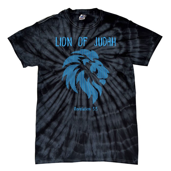 Christian Lion Of Judah Jesus Christ Gift Tie-Dye T-Shirt