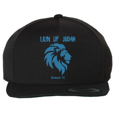 Christian Lion Of Judah Jesus Christ Gift Wool Snapback Cap