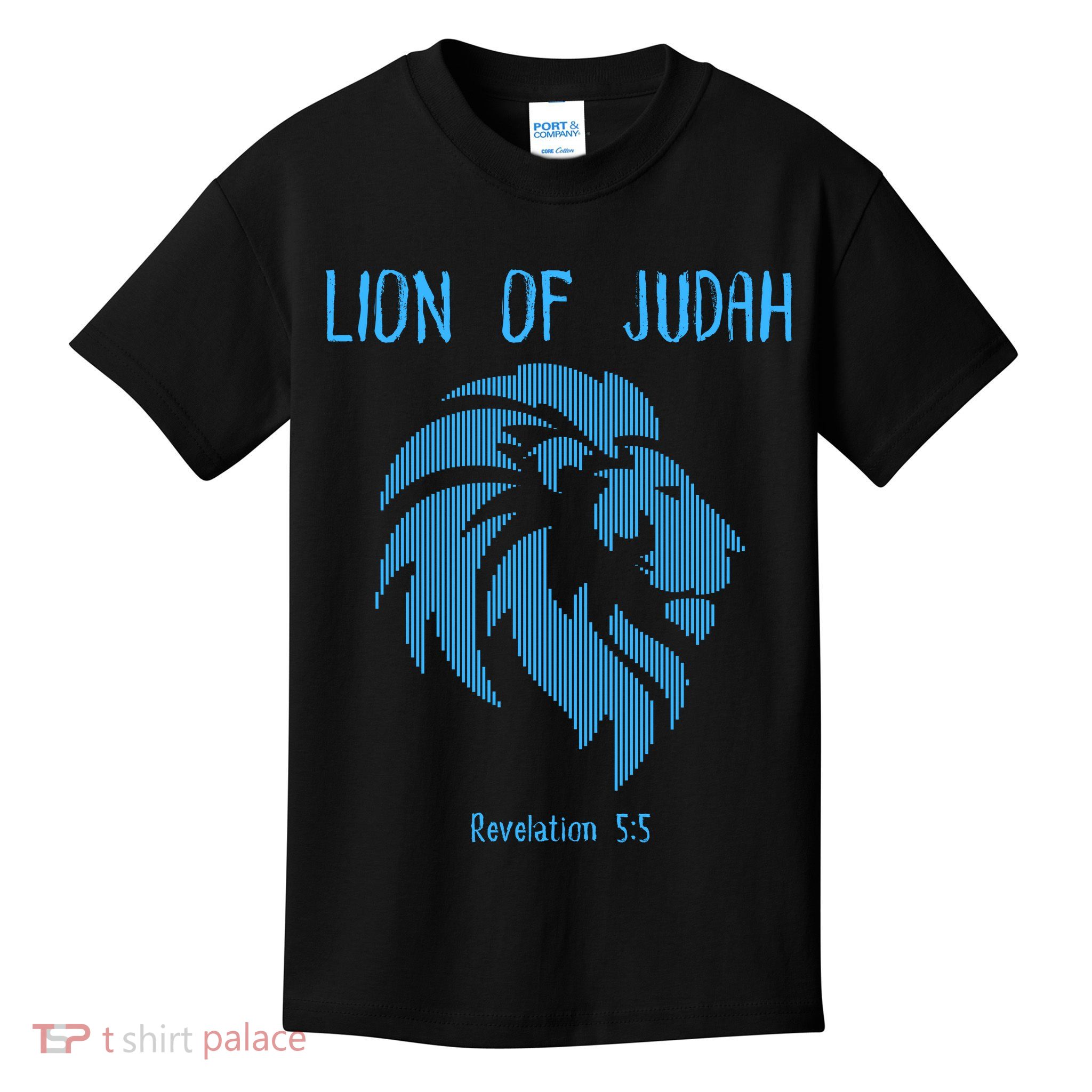 Christian Lion Of Judah Jesus Christ Gift Kids T-Shirt