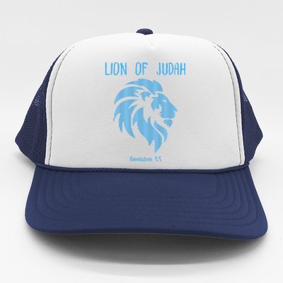 Christian Lion Of Judah Jesus Christ Gift Trucker Hat