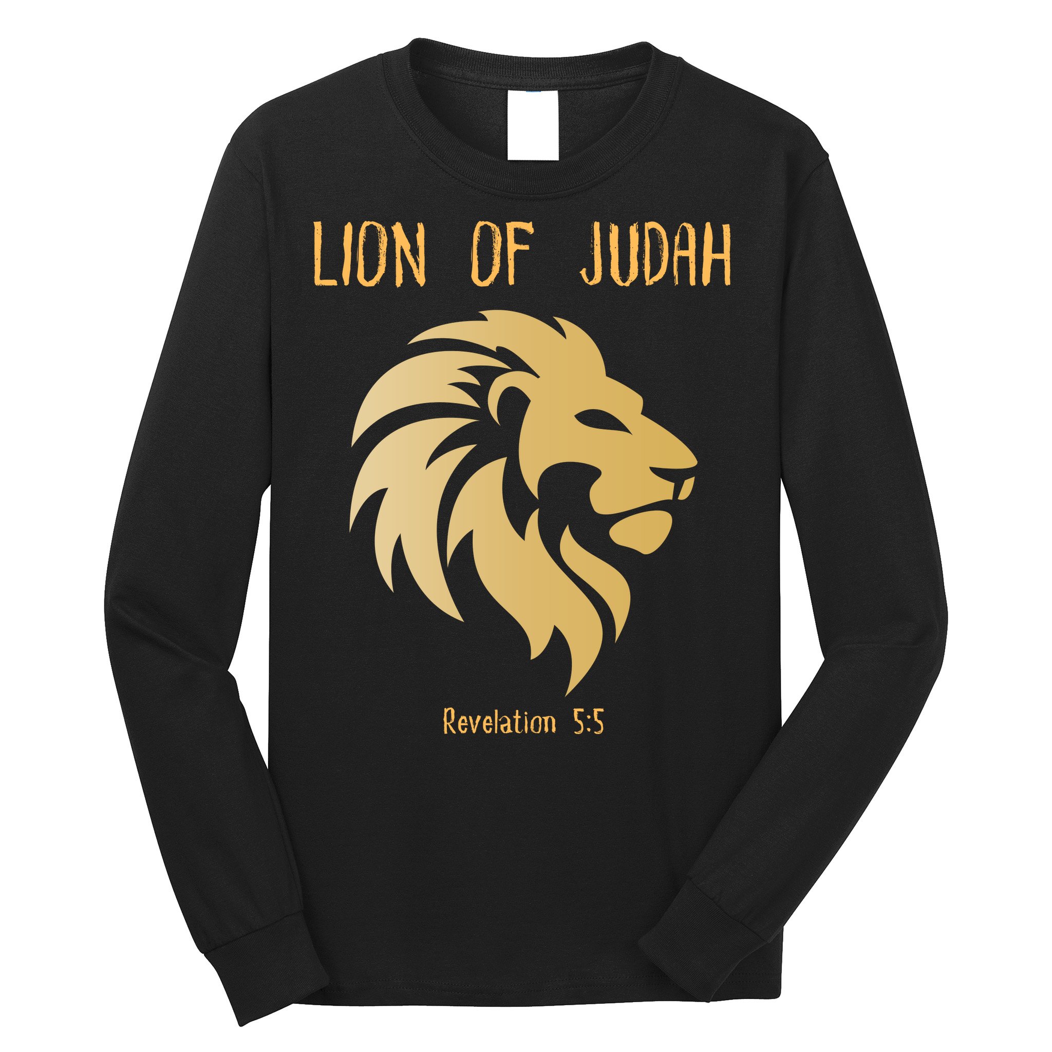 Christian Lion Of Judah Jesus Christ Gift Long Sleeve Shirt