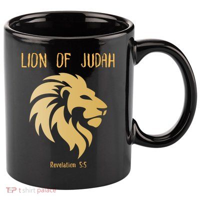 Christian Lion Of Judah Jesus Christ Gift 11oz C Handle Ceramic Mug
