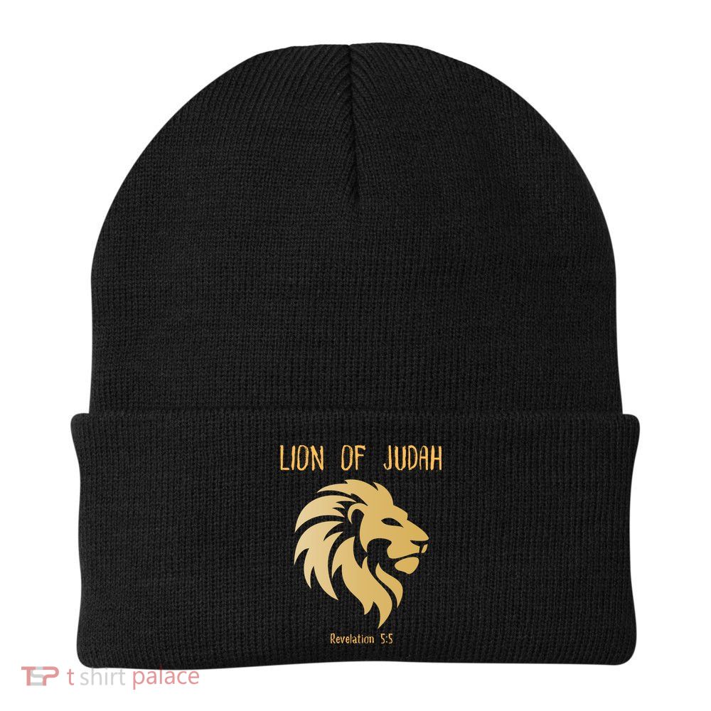 Christian Lion Of Judah Jesus Christ Gift Beanie